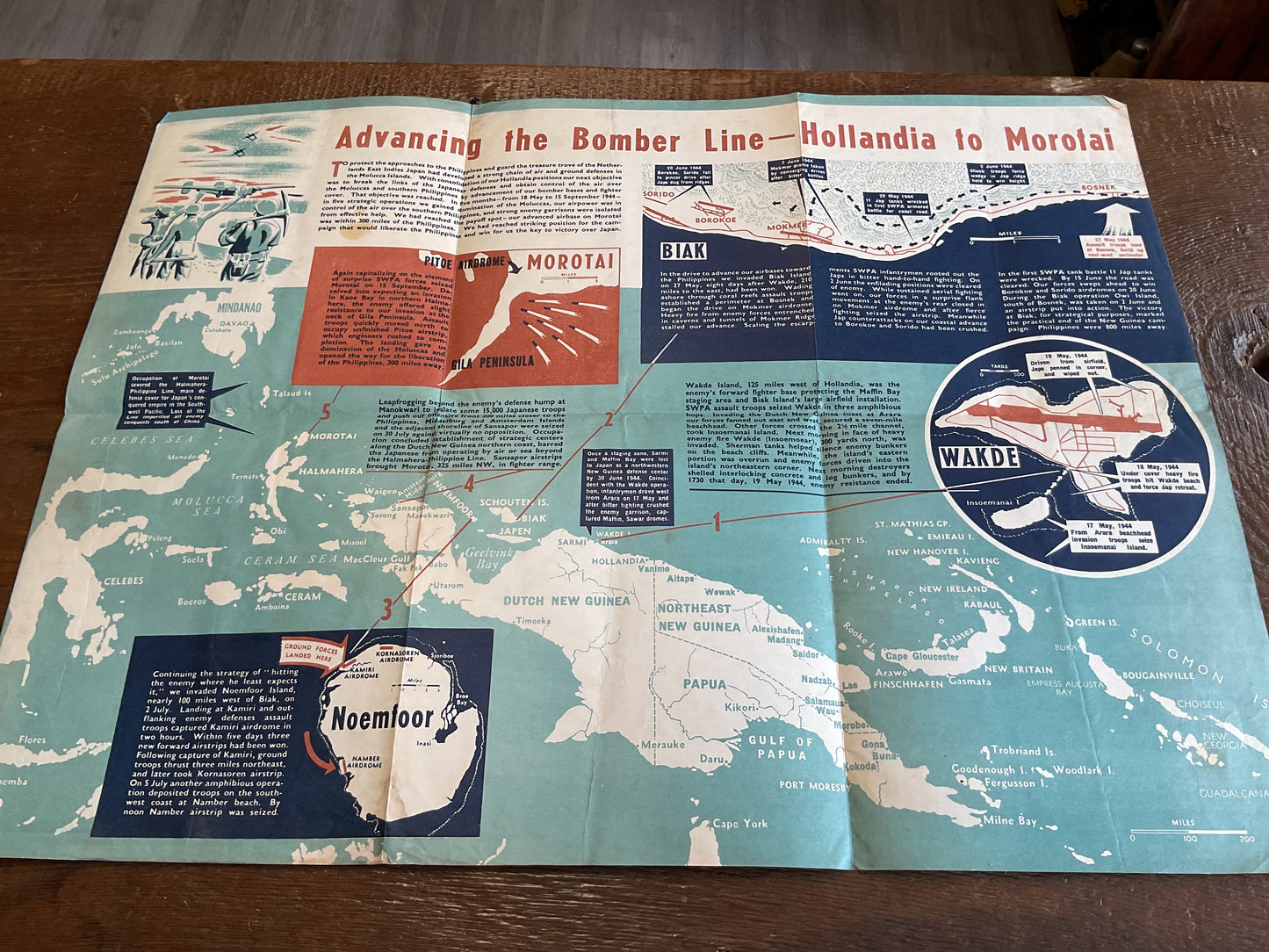 WWII News Map