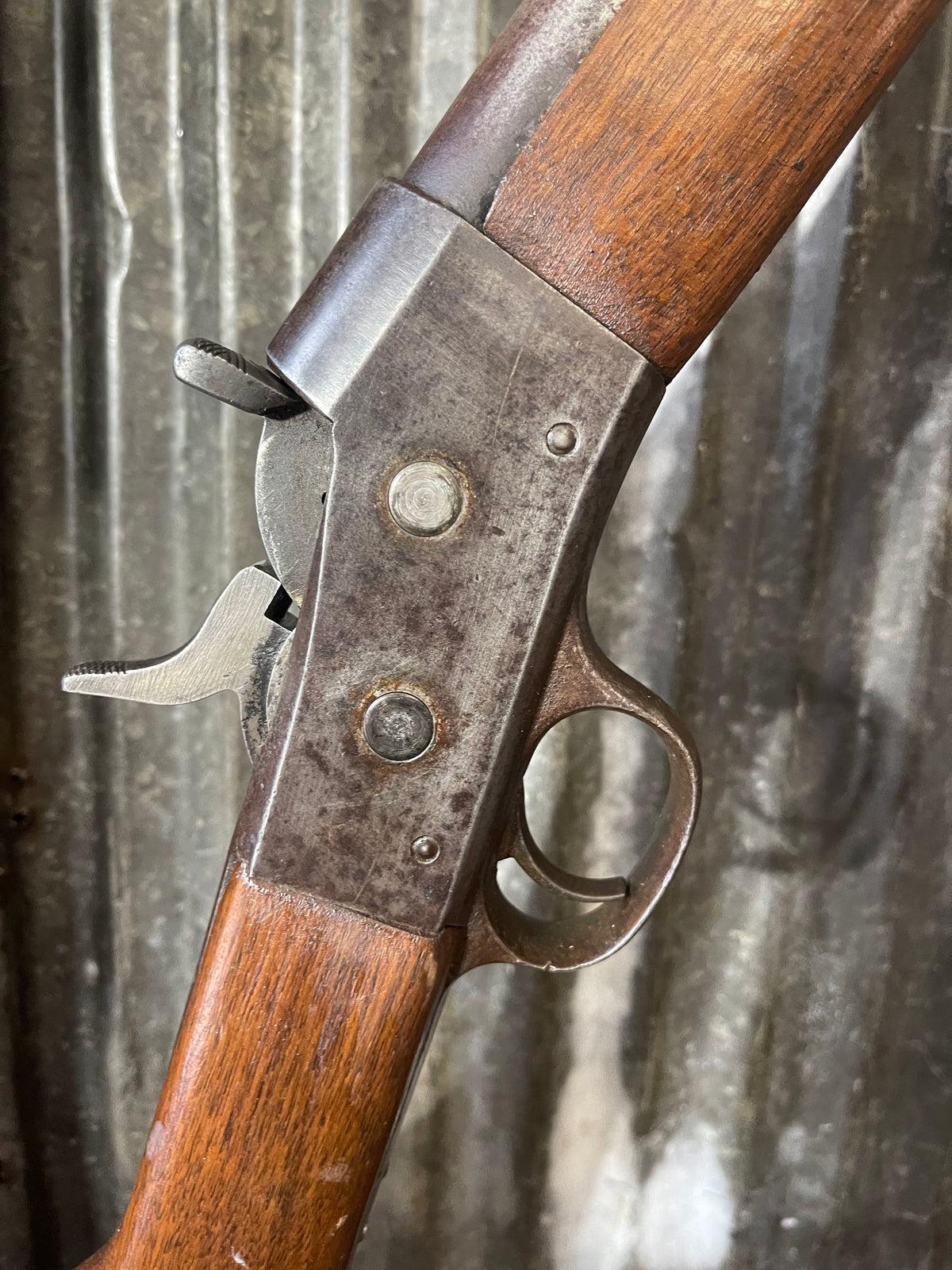 Vintage Rolling Block Single Shot 16 Gauge Shotgun