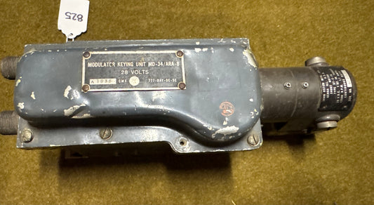 WWII U.S. Army Modulator Keying Unit MD-34/ARA-8 – 28 Volt