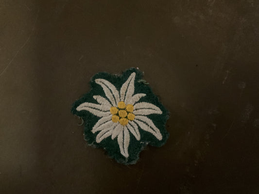 WWII German Elelweiss Mountain Troops Insignia