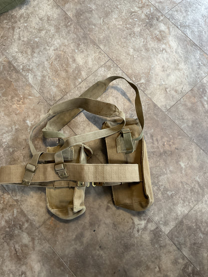 WWII British P37 Webbing
