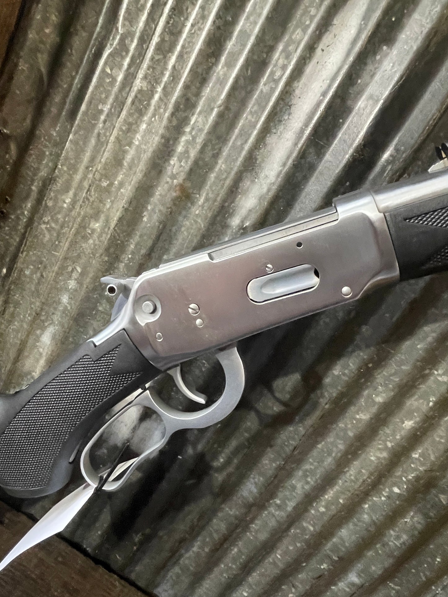 Winchester Model 94AE “Silver Shadow” Limited Edition Lever Action Rifle – Stainless Steel – .30-30 Winchester