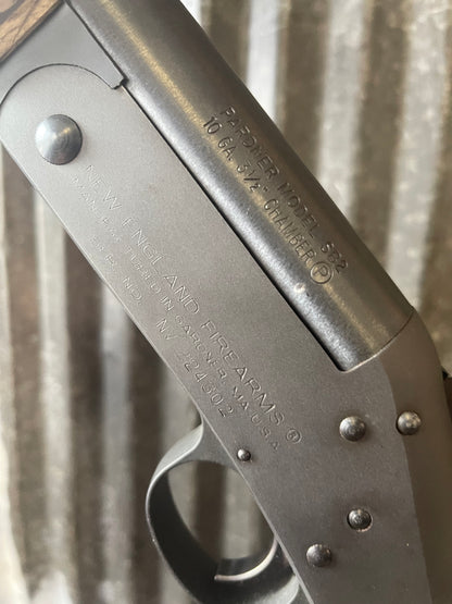 H&R Pardner SB2 10 Gauge 3½” Single Shot – Camo Stock – Good Used Condition