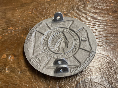 Authentic Indian War Veterans Grave Marker