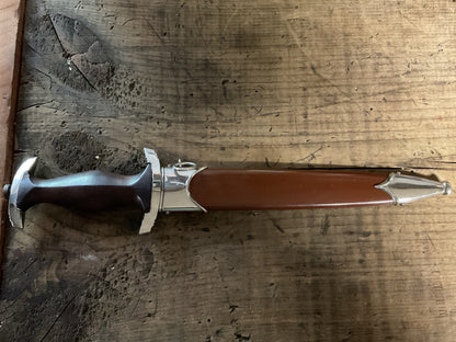 WWII German SA Dagger by Arthur Schuttlehofer & Co. (RZM M7/13) Complete with Scabbard