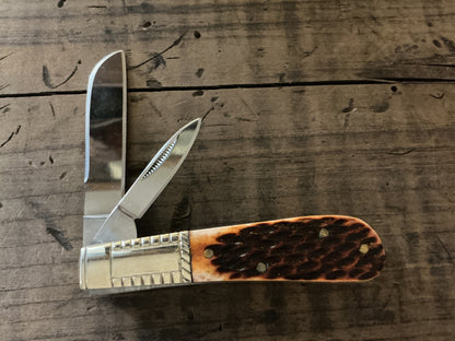 ANK Custom “Classic” Pocket Knife w/ Bone Handle