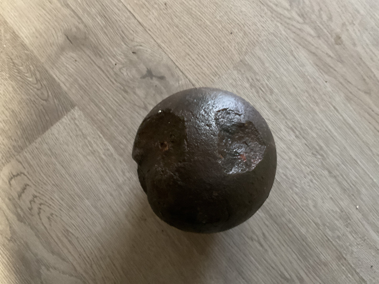 Solid Cast Iron Shot Cannonball