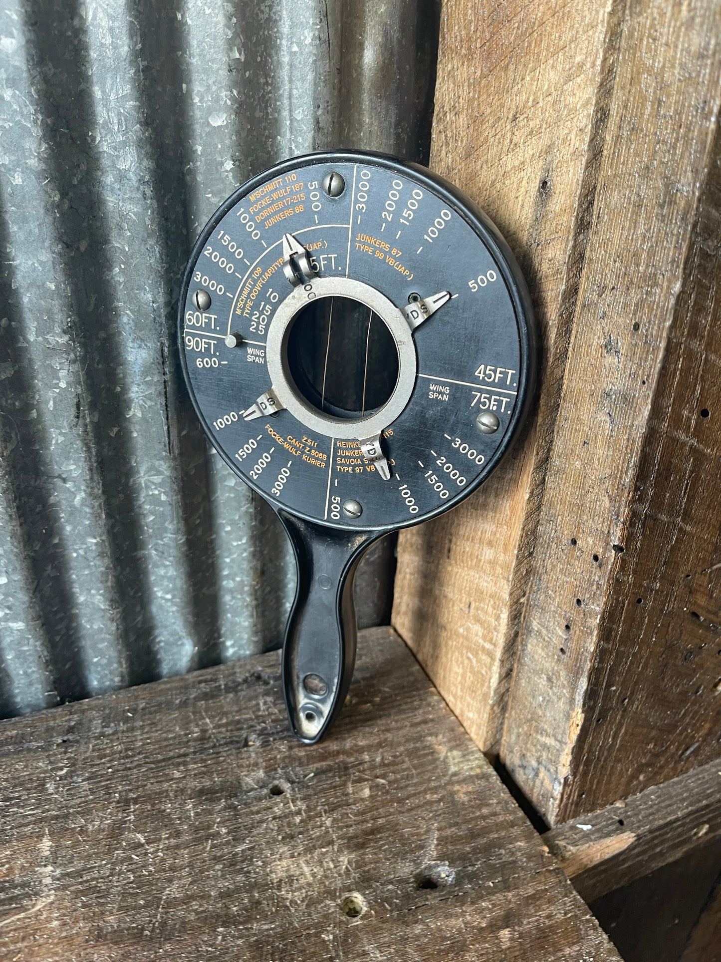 WWII U.S. Navy Bureau of Ordnance Mark 1 Anti-Aircraft Range Indicator – 1943 A.C. Gilbert