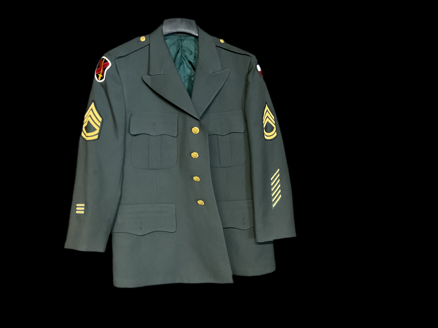 Army Green Dress Jacket