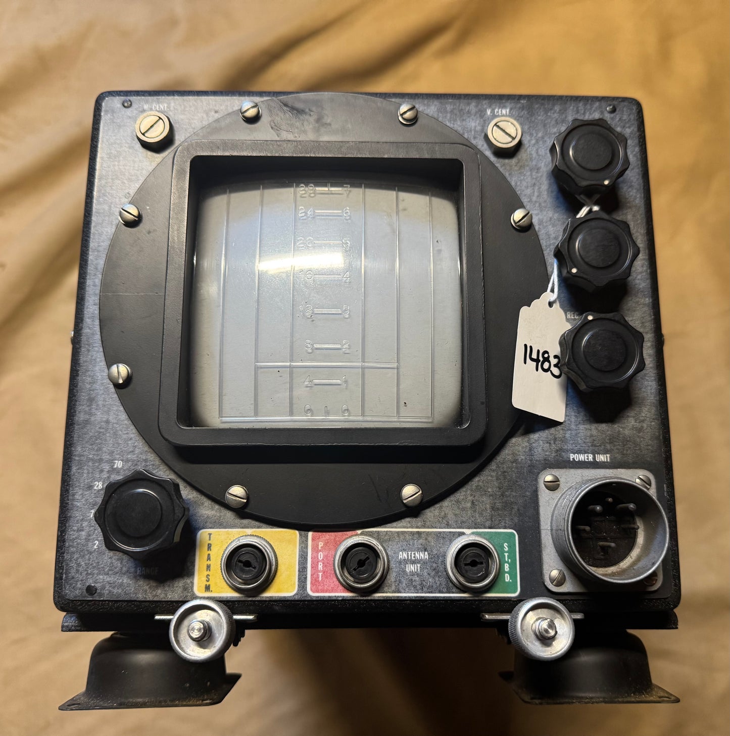 WWII U.S. Navy ASB-5 Radar Indicator CQC-55ACB