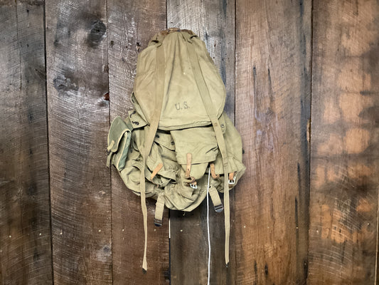 WWII M1942 Mountain Ruck Sack with Frame