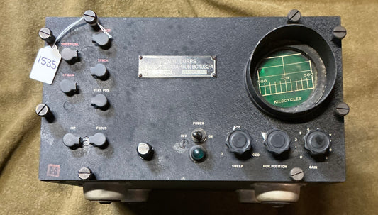 Signal Corps BC-1032-A Panoramic Adaptor — WWII Radar/Radio