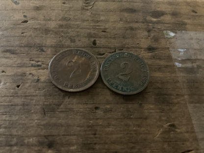 Original German Coin Collection-Imperial Germany, Weimar Republic, Third Reich, & Postwar-era