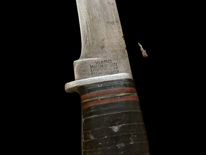 Ward “Master Quality” Hunting Knife with Original Sheath