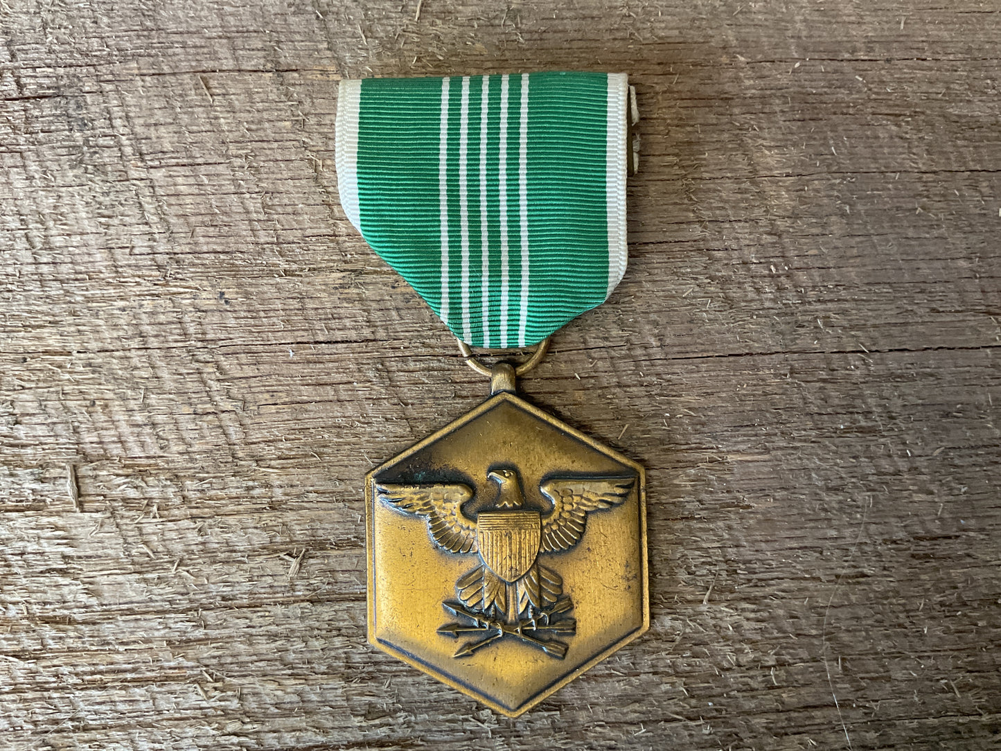 WWII Army Commendation Medal awarded for heroism meritorious achievement or service