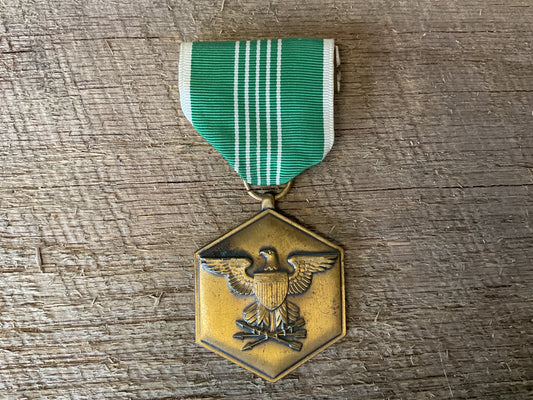 WWII Army Commendation Medal awarded for heroism meritorious achievement or service