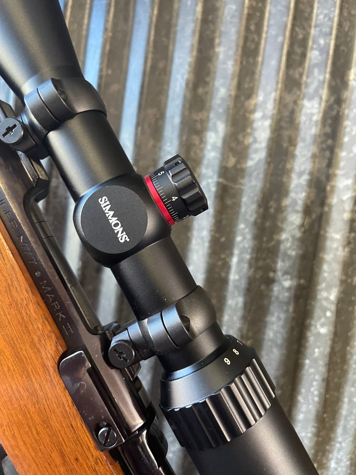 Ruger M77 Mark II Bolt Action Rifle – .308 Winchester – Simmons 3-9x Scope
