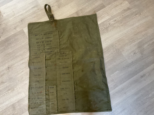 Canvas Tool Roll Up Bag. Bell System C