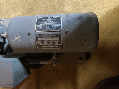 WWII U.S. Navy General Electric Motor-Generator Set