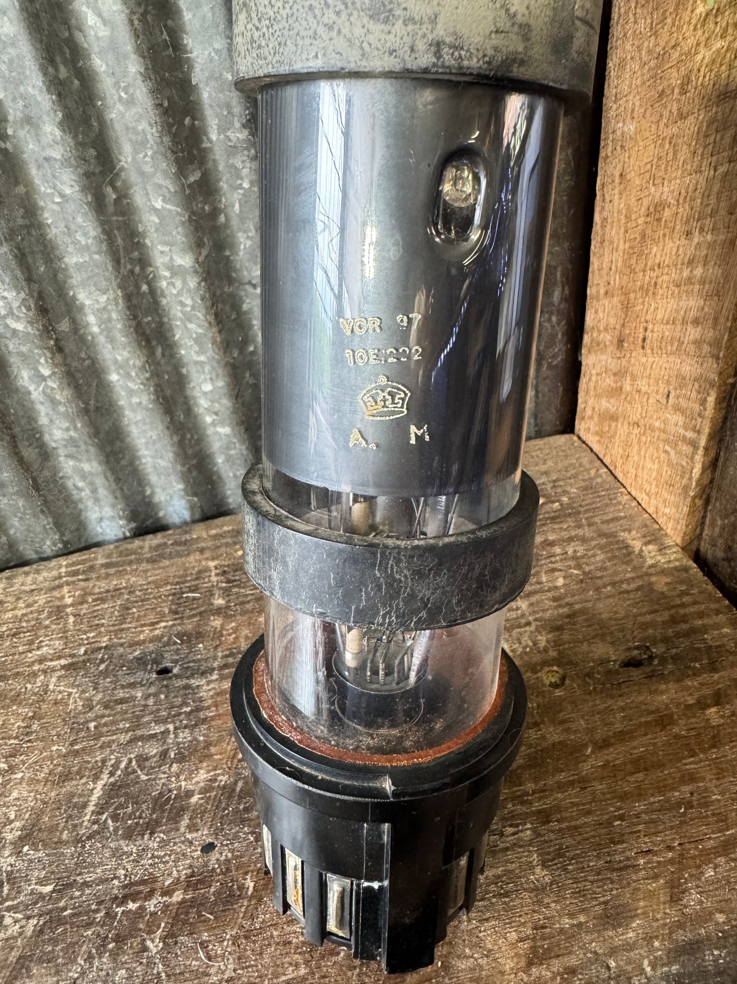 British V.C.R. 97 Vintage Radar Cathode Ray Tube – WWII Era