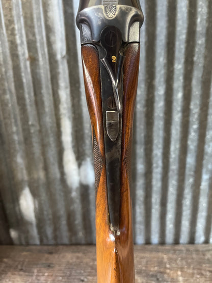 Exceptional 1950s Cosmi Brevettato Special-Order 12 Gauge – Three-Barrel Set – Case-Hardened Receiver – English Straight-Hand Stock – Original Fitted Case – Robert Foman Provenance