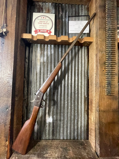 Vintage Rolling Block Single Shot 16 Gauge Shotgun