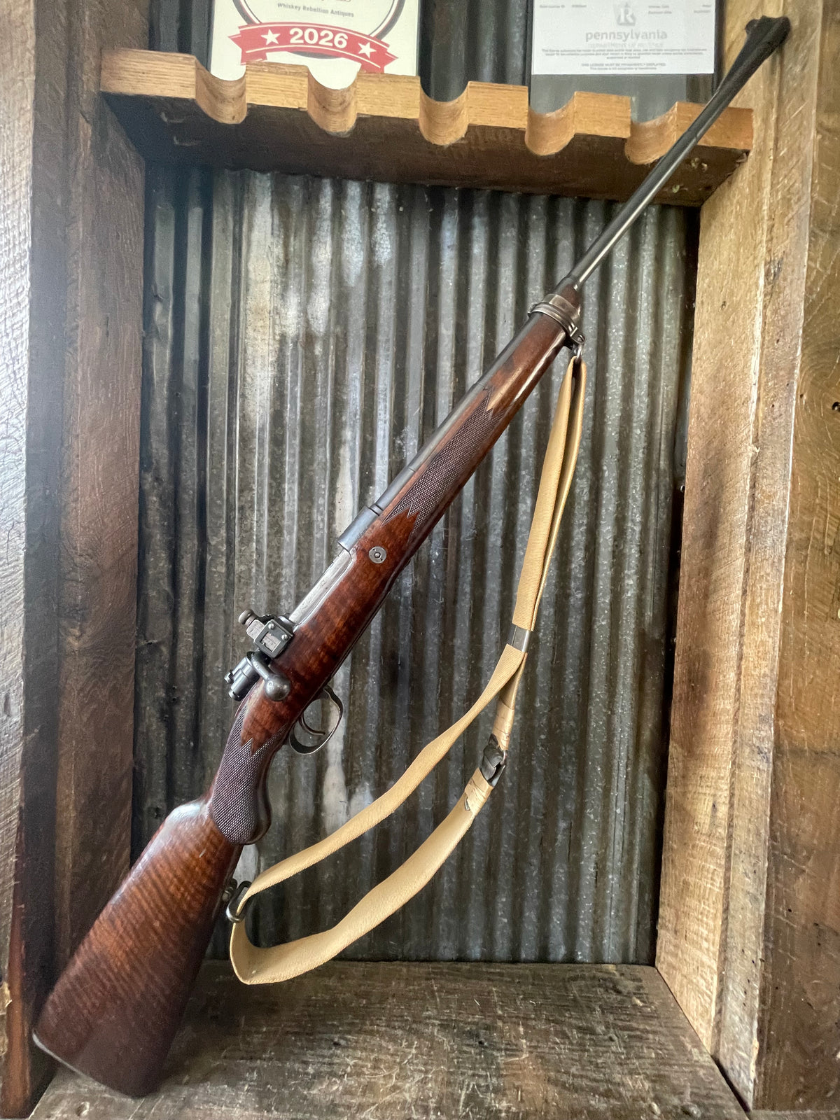 Sporterized Turkish Mauser Model 1893/1938 8mm Mauser – Matching Visible Numbers – Layaway only