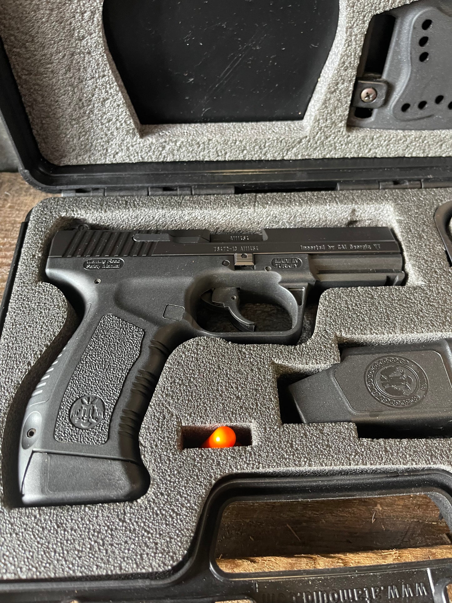 Canik 55 TP9 9mm Semi-Automatic Pistol – Original Case – Excellent Condition