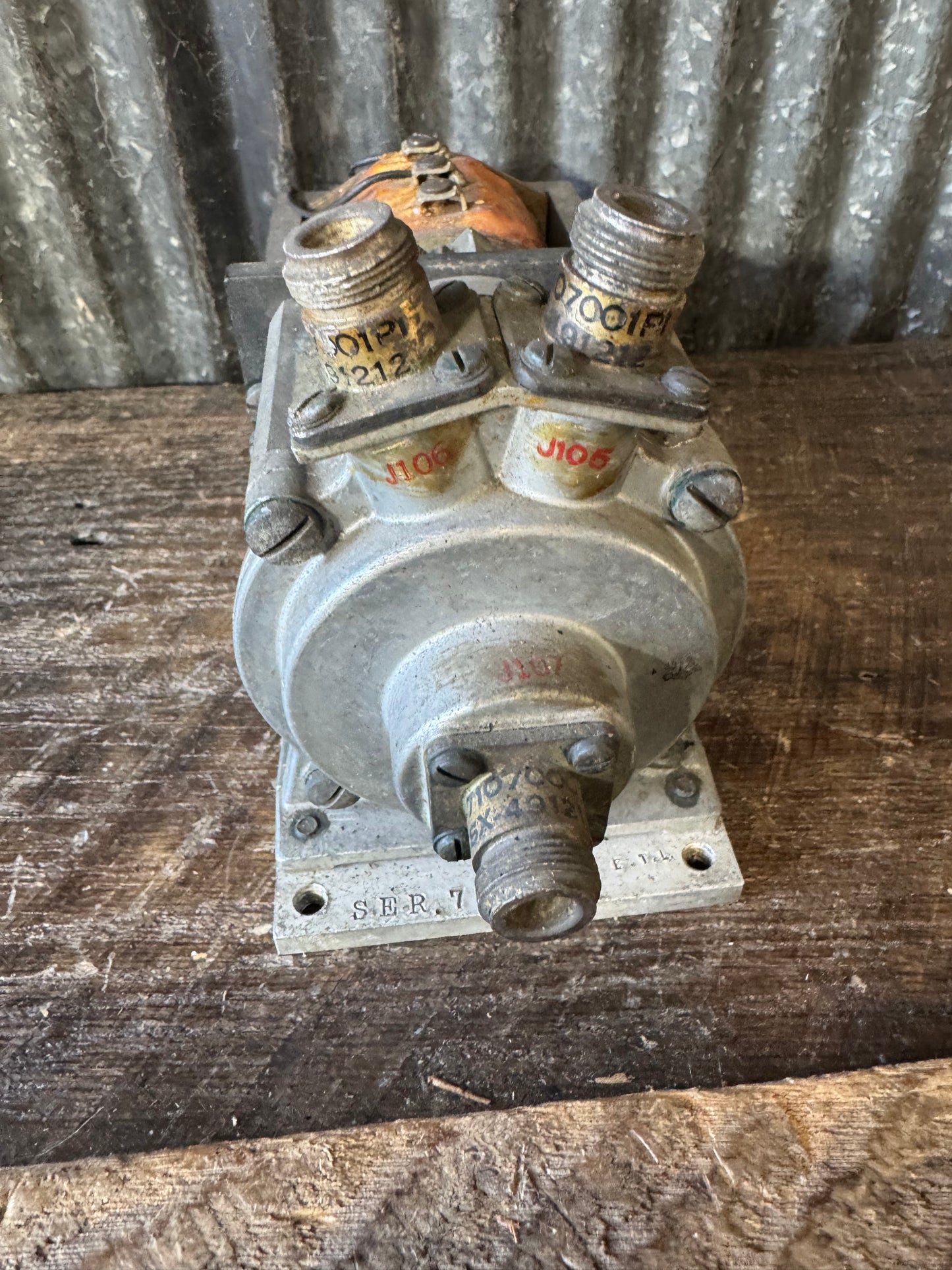 WWII Aircraft Solenoid Actuator Assembly P-7767542-1 CG-29859 Military Aviation Component
