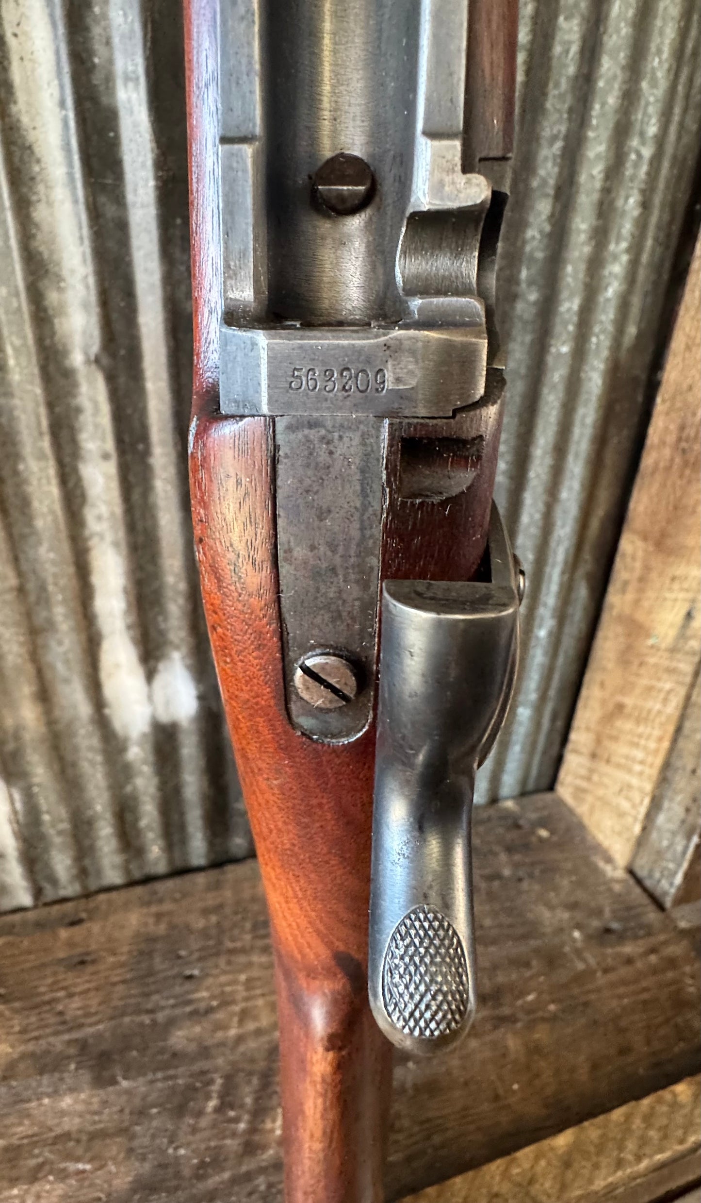 U.S. SPRINGFIELD MODEL 1884

Rod Bayonet (1888 Pattern) Trapdoor Rifle