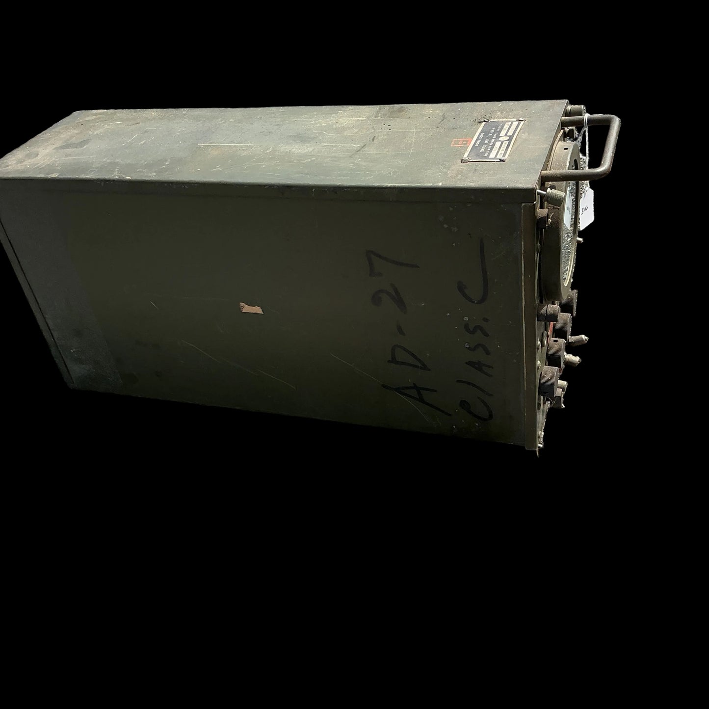 WWII U.S. Army Signal Corps Control Unit BC-1266-A – SCR-43 Radar System – CRT Display
