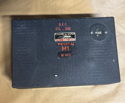 WWII PE-94-CM-M1 Dynamotor Power Supply (NOS Box Included)