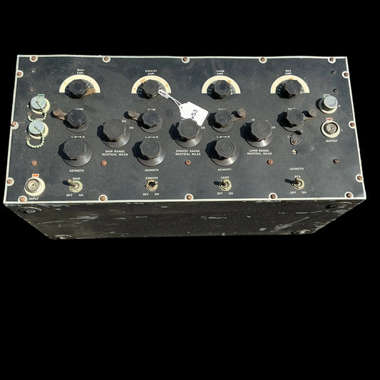 WWII U.S. Navy Radar Operator Trainer – Model 15C – Bureau of Aeronautics – 1943