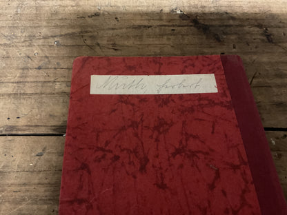 WWII German Deutsche Arbeitsfront (DAF) Membership Book-Berlin- Extensive Dues Stamps 1941-1945-Named to Herbert Muth