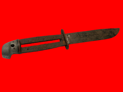 Improvised Trench Art Fighting Knife