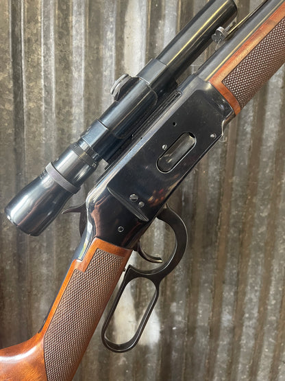 Winchester Model 94 XTR Big Bore .375 Winchester – Pre Cross-Bolt Safety – Weaver Scope – Ammo & Dies Included