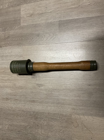 German WWII M24 Stielhandgranate “Potato Masher” Reproduction-Inert Display Piece