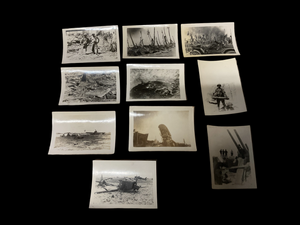 Original WWII Battlefield Photo Group (B)