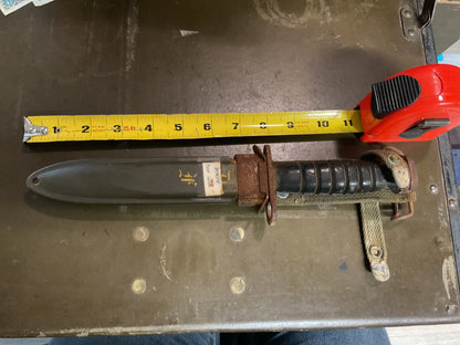 Korean War US M3   Bayonet
