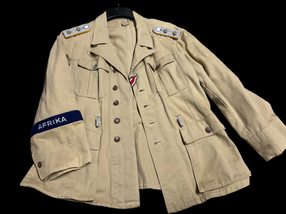 WWII REPRO German Afrika Korps Tropical Heer Tunic