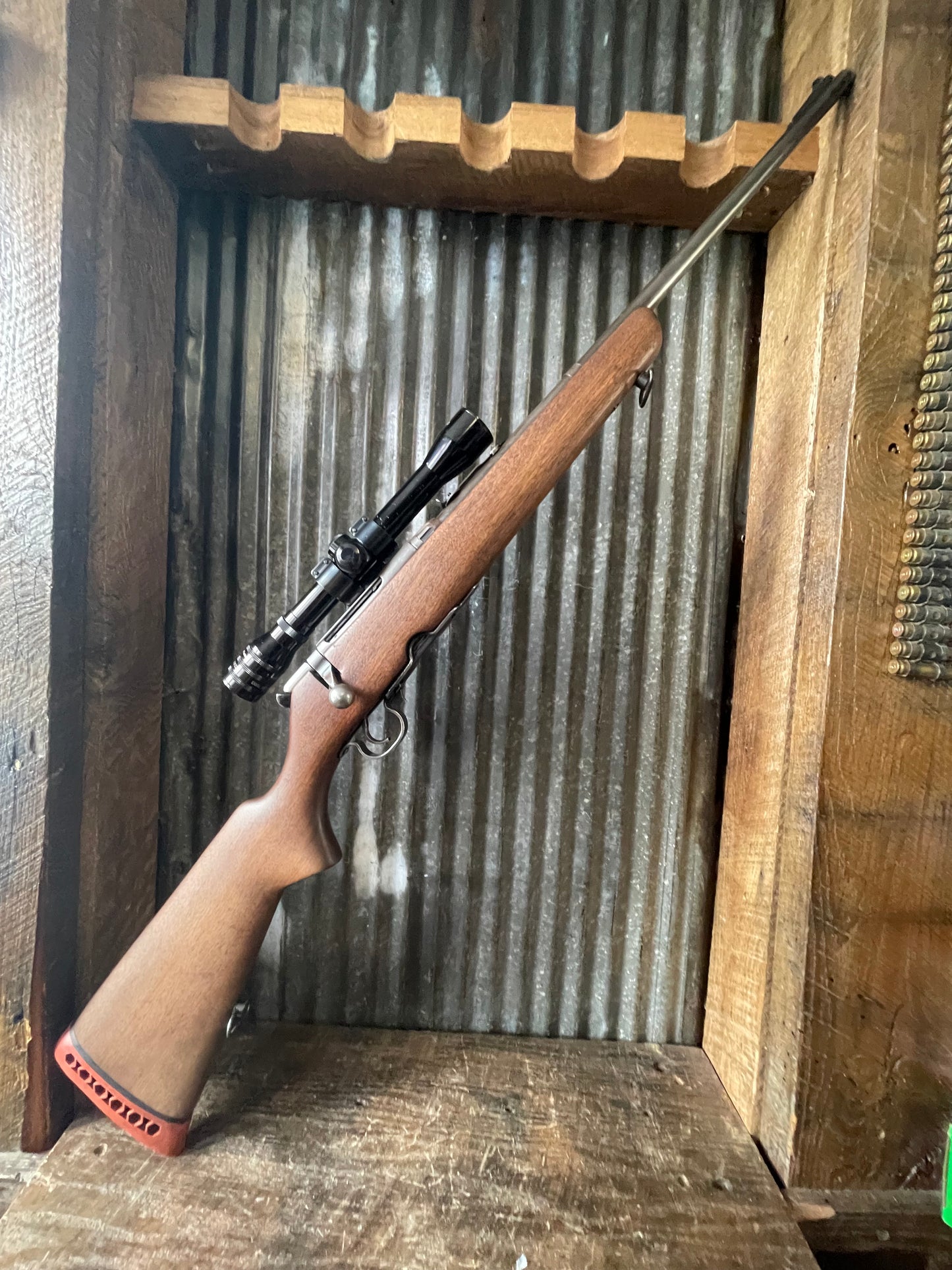 Savage Model 340D Bolt-Action Rifle – .30-30 Winchester – Weaver Scope – Vintage Deer Rifle
