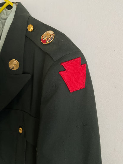 Post-WWII U.S. Army 3rd Infantry Division Dress Green Uniform Set – Staff Sergeant