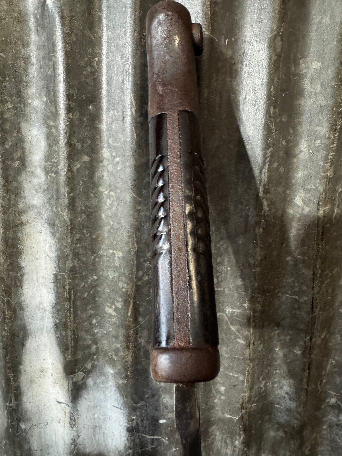 WWII German K98 Mauser Bayonet by Mundlos with Steel Scabbard & Web Frog
