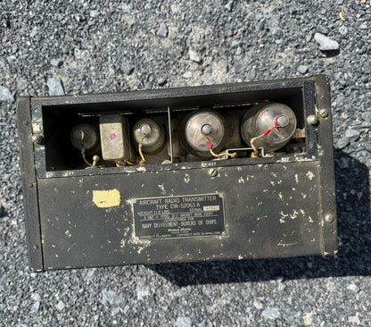 WWII U.S. Navy GF-11 Aircraft Radio Transmitter CW-52063-A – Western Electric 1941