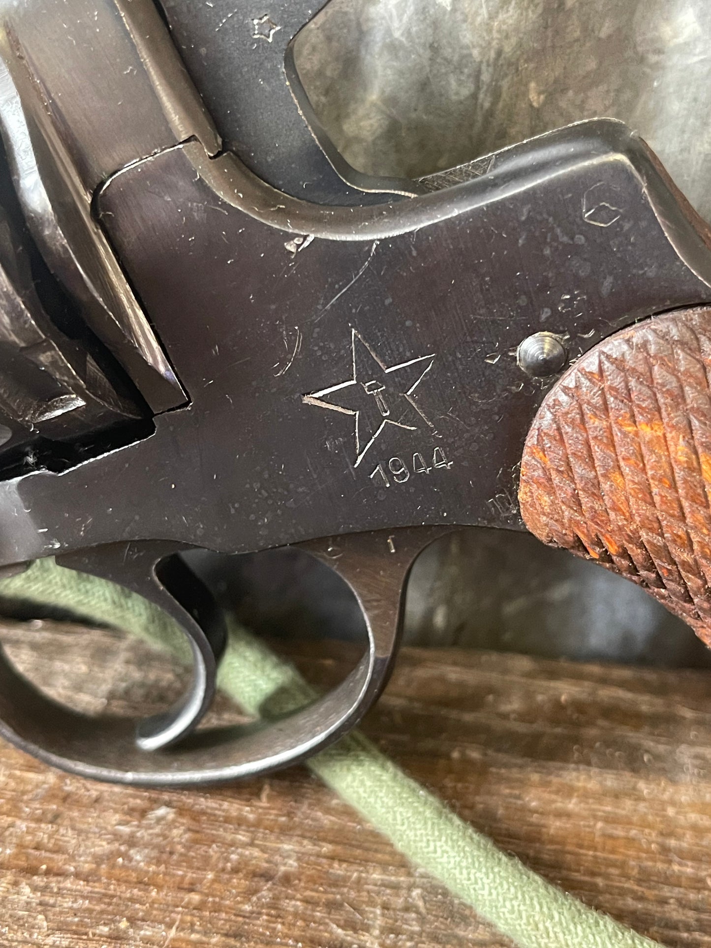 1944 Tula Arsenal M1895 Nagant Revolver w/ Holster, Lanyard & Cleaning Rod – CAI Import