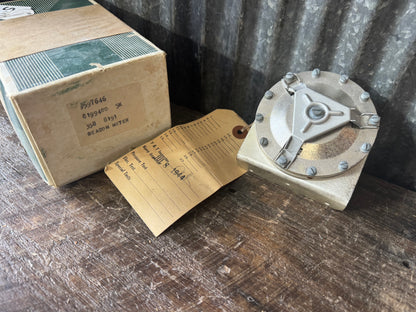WWII Yale Beacon Meter – Original Box and 1944 Inspection Tag