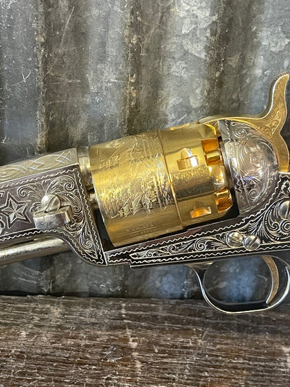 Pietta 1851 Navy “Texas Lone Star” Limited Edition Percussion Revolver – .44 Caliber – 1 of 2,000