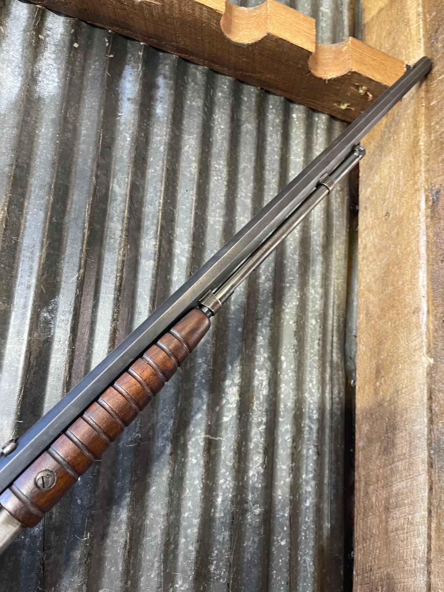 Remington Model 12 Pump-Action Rifle – .22 LR – Full Octagon Barrel
