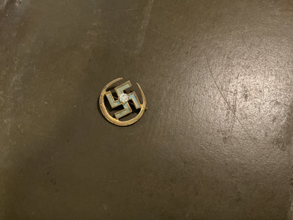 NSDAP Support Pin Stone set in Center