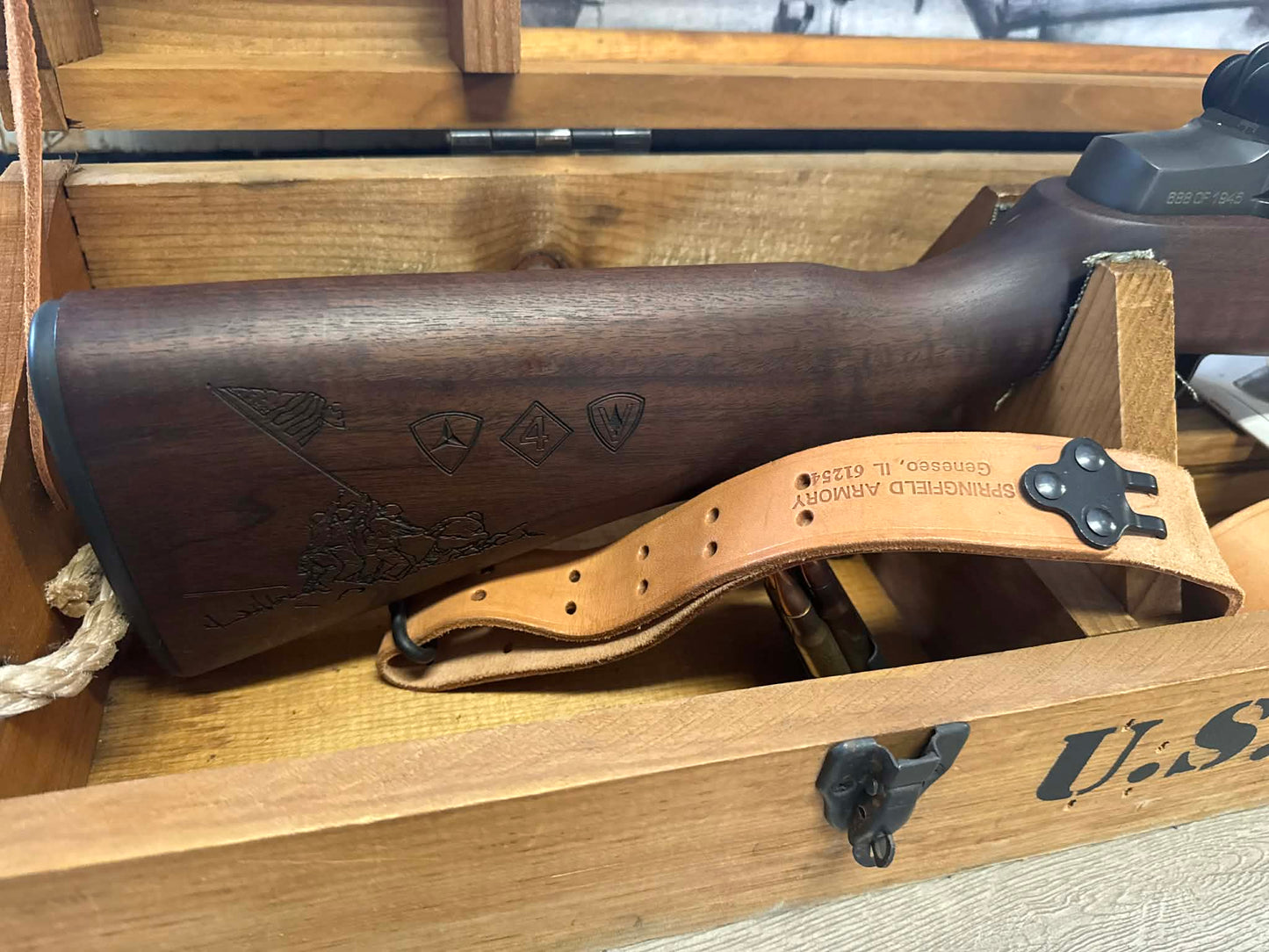 Springfield Armory Iwo Jima Commemorative M1 Garand – #688 of 1945